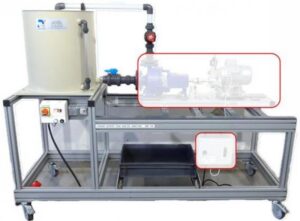 Banc Support Pour Exploiter Les Systemes Didatec Dedies A L Etude Des Vibrations Et Des Pompes Industrielles - MBP 010