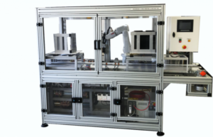 Encaisseuse Multiformats Robots 6 Axes Industriel De Derniere Generation Avec Pince Ventouses - MLP 550