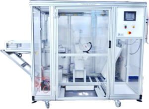 Palettiseur Robotise Avec Pince Ventouse Guide Par Un Systeme De Vision - MLP 750