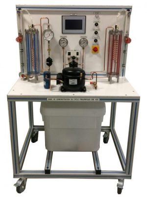 CRD 400 – Démonstration du cycle frigorifique (eau/eau)