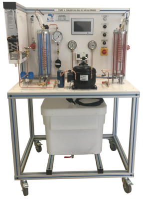 CRD 500 – Démonstration du cycle frigorifique (eau/eau ou air/eau)