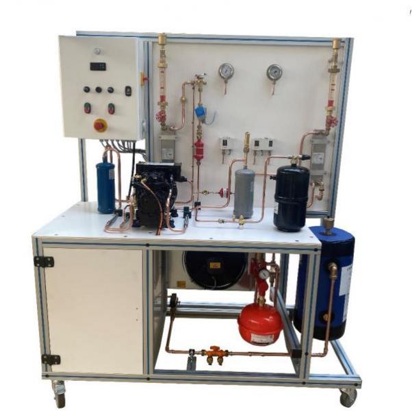 HFF 200 – Banc de manipulation avec compresseur semi-hermetique (eau/eau)