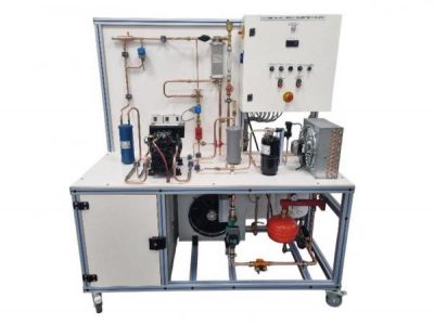HFF 400 – Banc de manipulation avec compresseur semi-hermetique (air/eau)