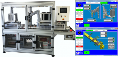 MLP 560 – Encaisseuse à bras robotisé 6 axes fanuc