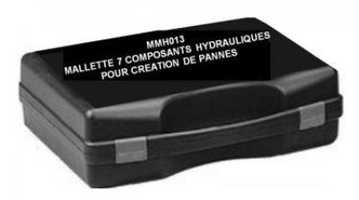MMH 013 – Mallette 7 composants hydrauliques pour création de pannes