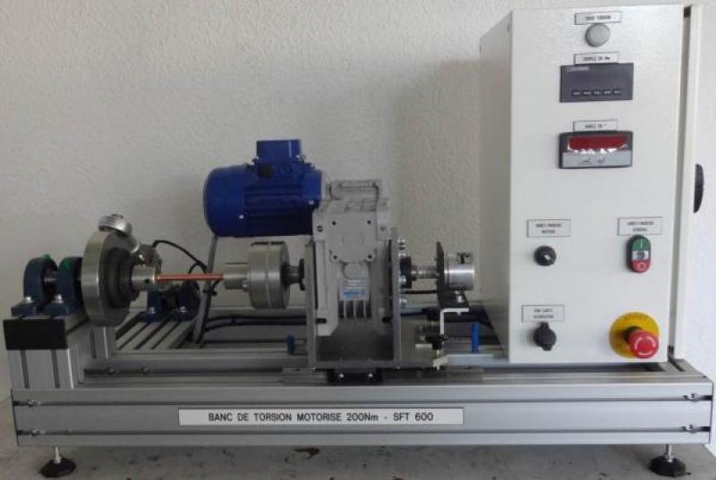 SFT 600 – Banc de torsion motorisé 200Nm