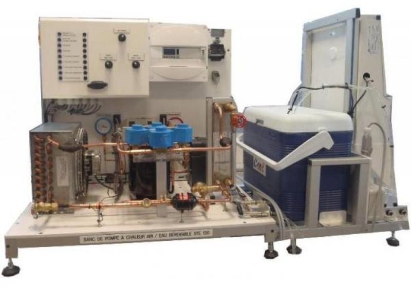 STE 130 – Banc de pompe à chaleur air/eau réversible automatisée