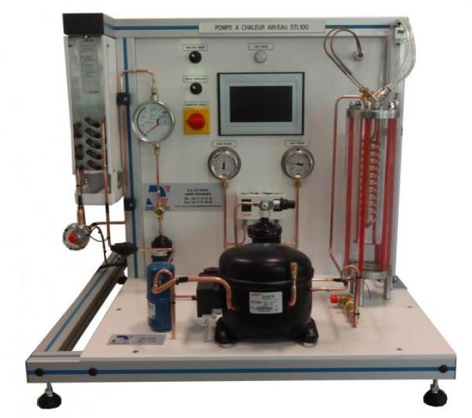 STL 100 – Démonstration du cycle frigorifique (air/eau)